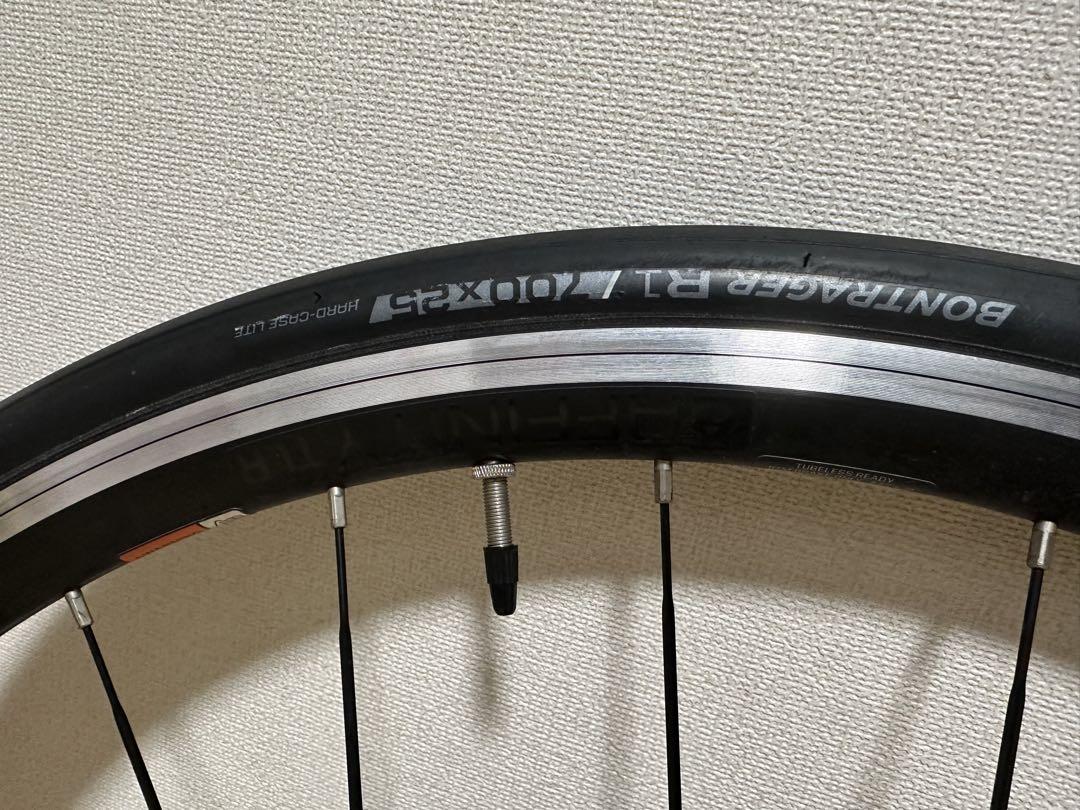 Bontrager AFFINITY TLR アルミホイール　タイヤチューブ付き