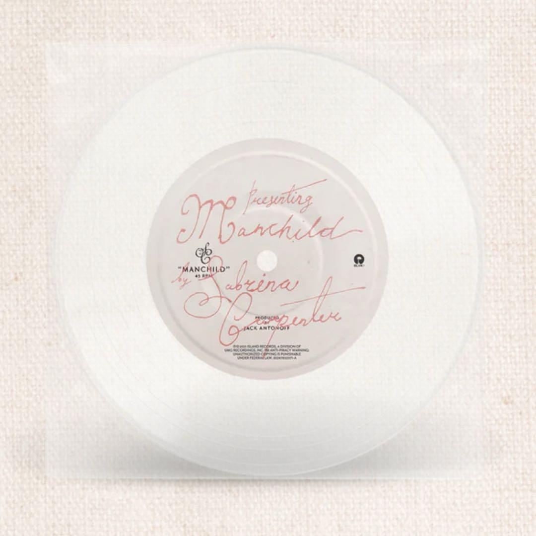 Sabrina Carpenter / Manchild シングルLP 米国限定