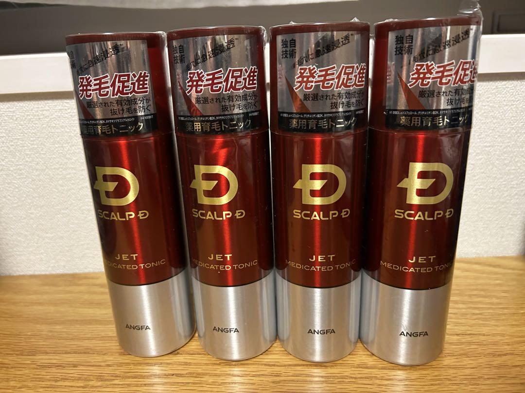 【4本セット】スカルプD 薬用育毛トニック スカルプジェット 180ml