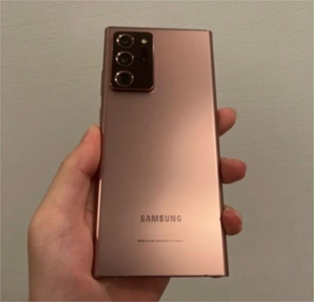 note20 ultra 256gb 本体のみ SIMフリー 韓国版 ブロンズ