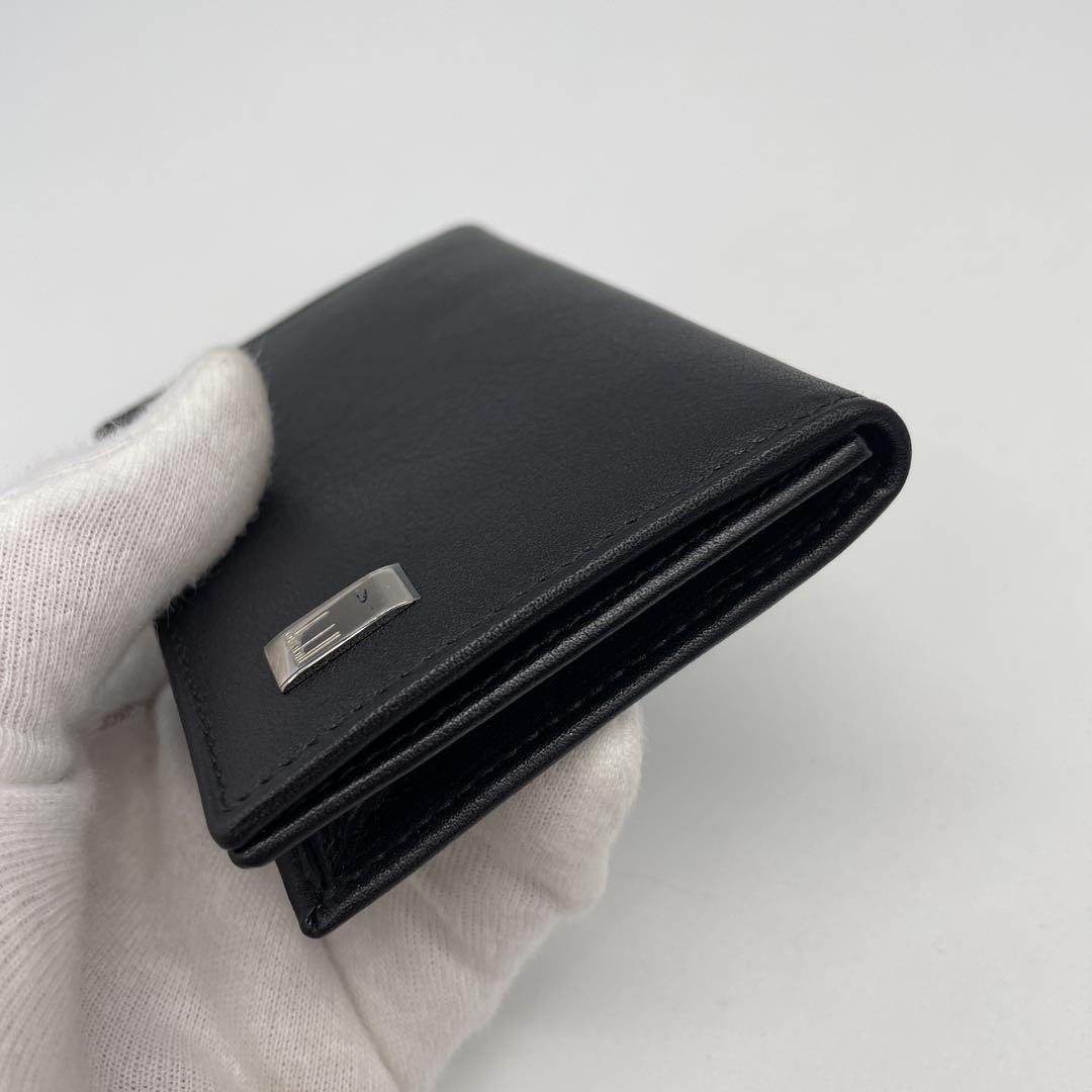 【新品未使用】dunhill　ダンヒル　名刺入れ　カードケース　赤　キャメル 名入れ可有料】ダンヒル dunhill カードケース 名刺入れ