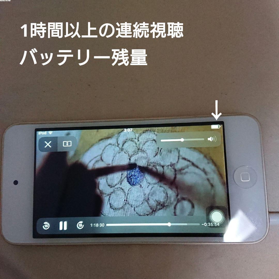 791.新品バッテリー iPod touch 第6世代 ゴールド 16GB