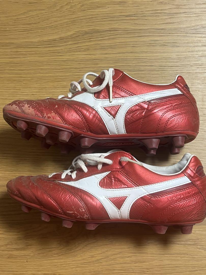 Mizuno Morelia レッドスパイクシューズ