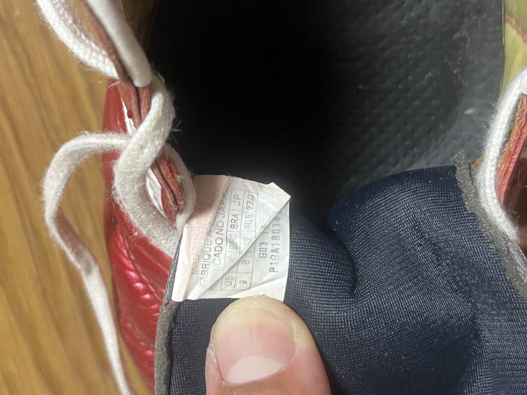 Mizuno Morelia レッドスパイクシューズ
