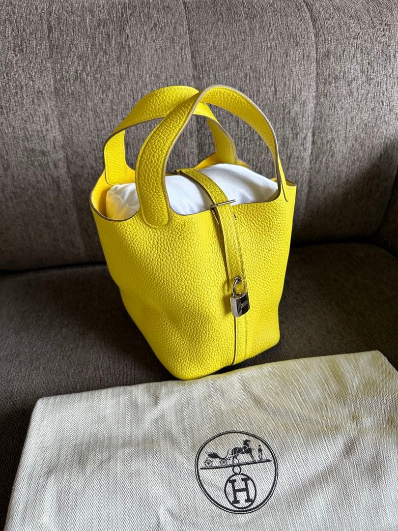 新品】エルメス ピコタンPM イエロー【付属品全て込】 - メルカリ