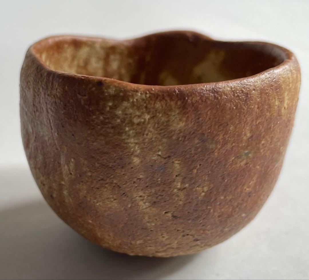 河本五郎 灰釉ぐい呑 共箱無し目立った傷や汚れなし WWW_IBETON_RU