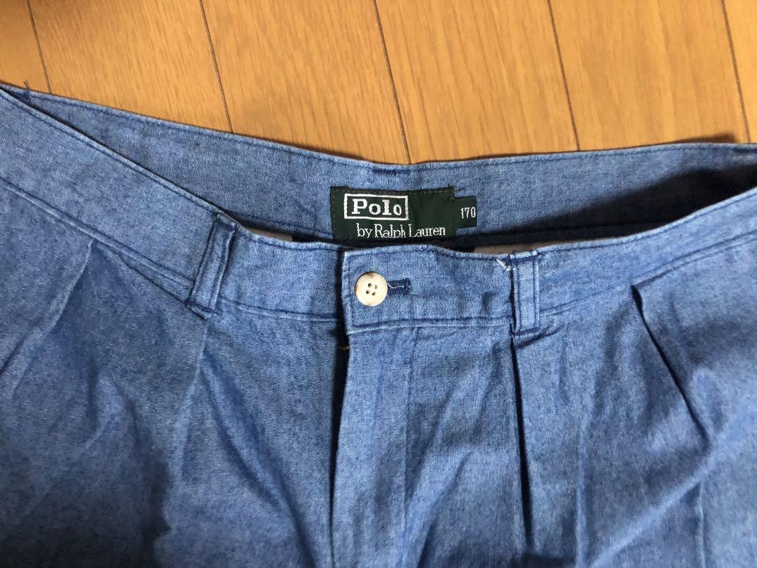 ラルフローレン  シャンブレー スラックス