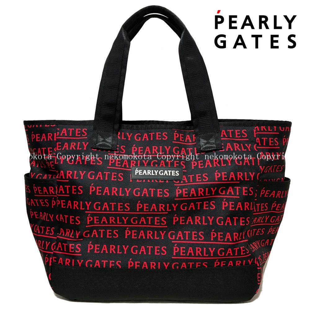 パーリーゲイツ メゾンロゴ柄 ロッカーバッグ 総柄 PEARLY GATES