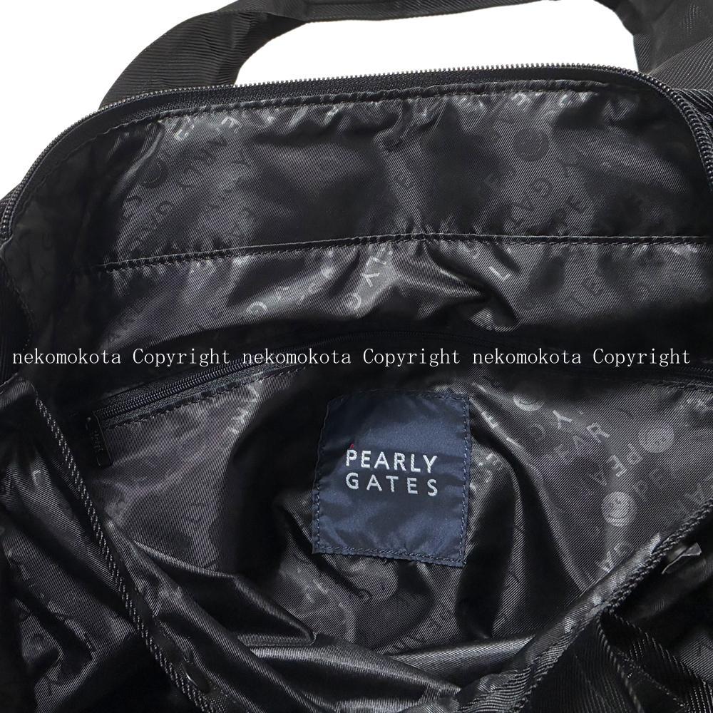 パーリーゲイツ メゾンロゴ柄 ロッカーバッグ 総柄 PEARLY GATES