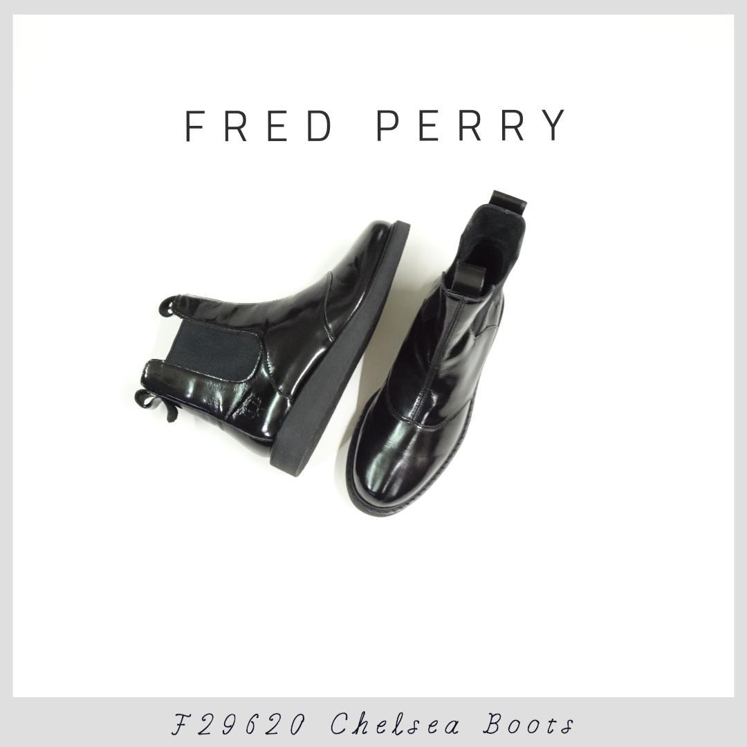 FRED PERRY レディース チェルシーブーツ サイドゴアブーツ UK5
