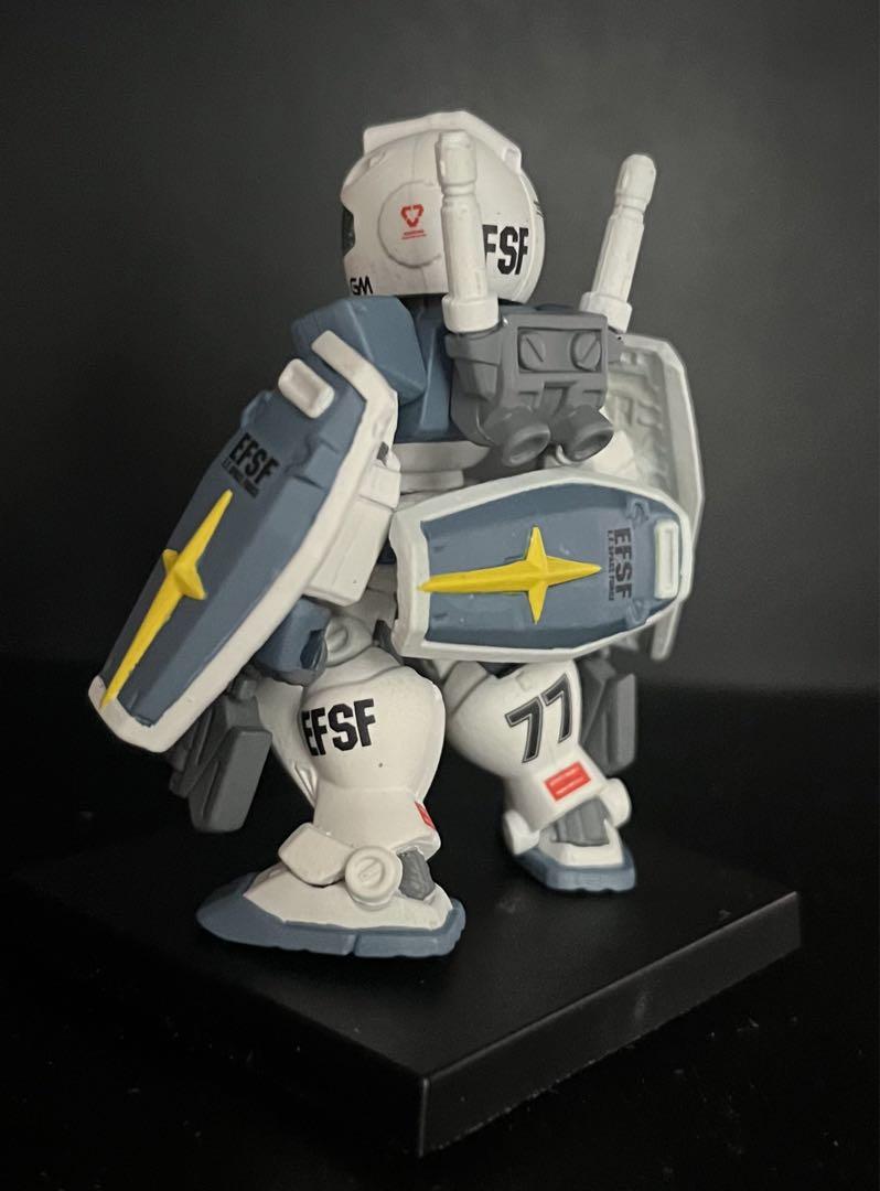 ガンダムコンバージ　スレッガー　ジム　改造　リペイント ガンダムコンバージ スレッガー ジム 改造 リペイント - メルカリ
