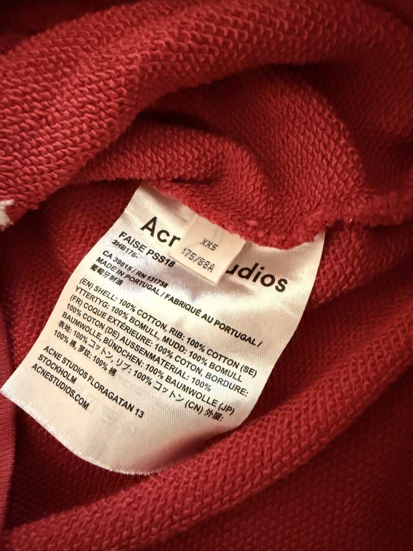 Acne Studios レッド トレーナー
