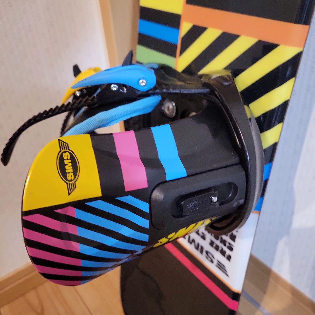 スノーボード バイン付き