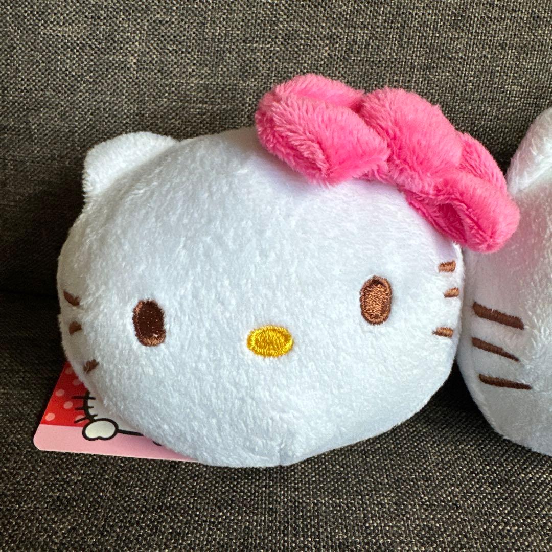 レトロ　ハローキティ　キーホルダーポーチ中身入り18個まとめて　サンリオ未使用品 レトロ ハローキティ キーホルダーポーチ中身入り18個まとめて