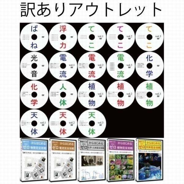 中学受験理科フルセットDVD全18枚