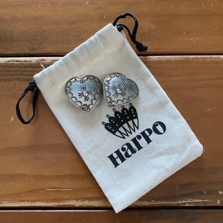 ロンハーマン HARPO ハートイヤリング