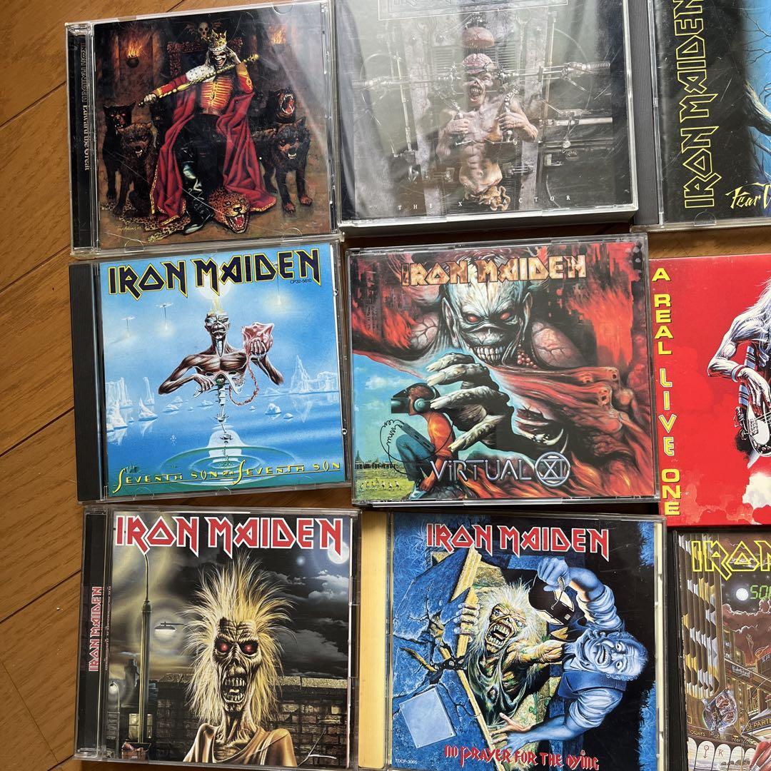 アイアン・メイデン　CD 国内盤　日本盤　輸入盤　まとめ売り　ヘビメタ　13枚