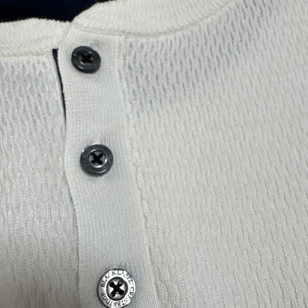 BLACK LABEL CRESTBRIDGE ヘンリーネック ニットカットソー BLACK LABEL CRESTBRIDGE ヘンリーネック ニットカットソー