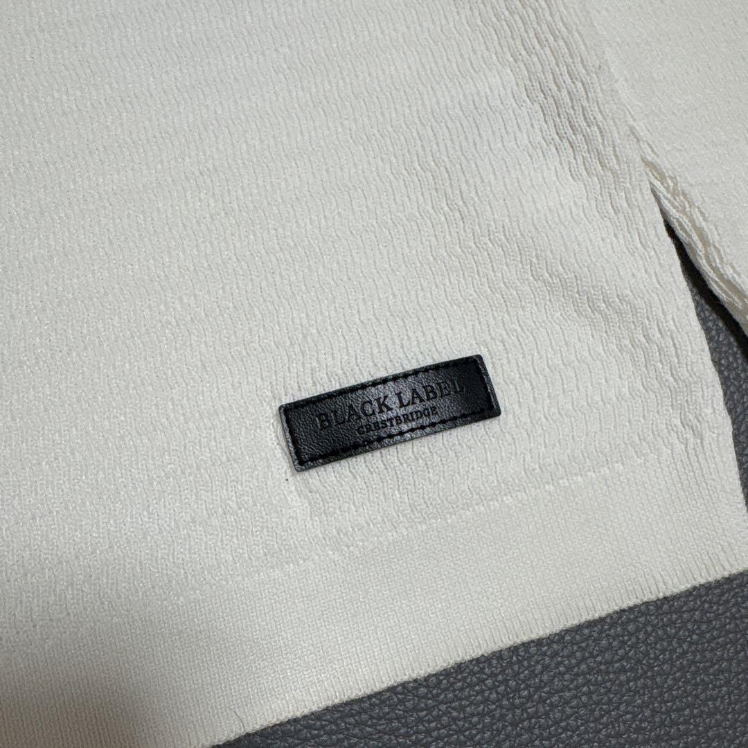 BLACK LABEL CRESTBRIDGE ヘンリーネック ニットカットソー BLACK LABEL CRESTBRIDGE ヘンリーネック ニットカットソー