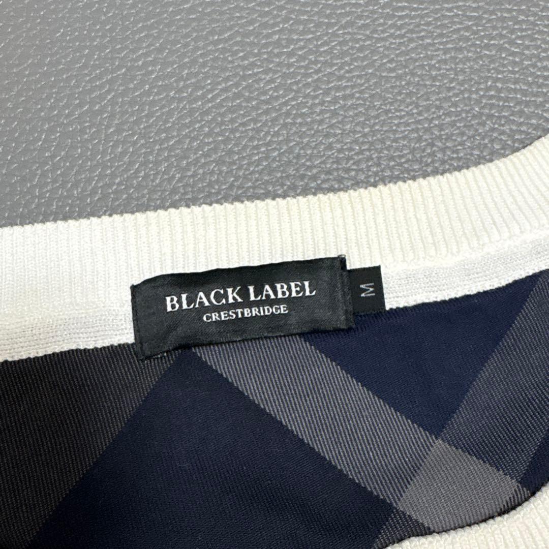 BLACK LABEL CRESTBRIDGE ヘンリーネック ニットカットソー BLACK LABEL CRESTBRIDGE ヘンリーネック ニットカットソー