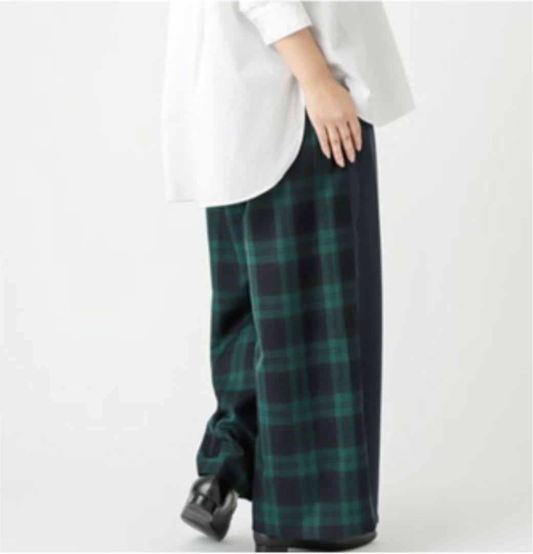 ビアズリー チェック柄パンツ VeUyd-m68784754481 得価大特価