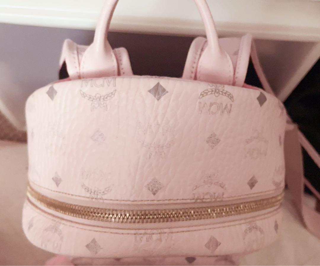 MCM リュック スモールサイズ ピンク