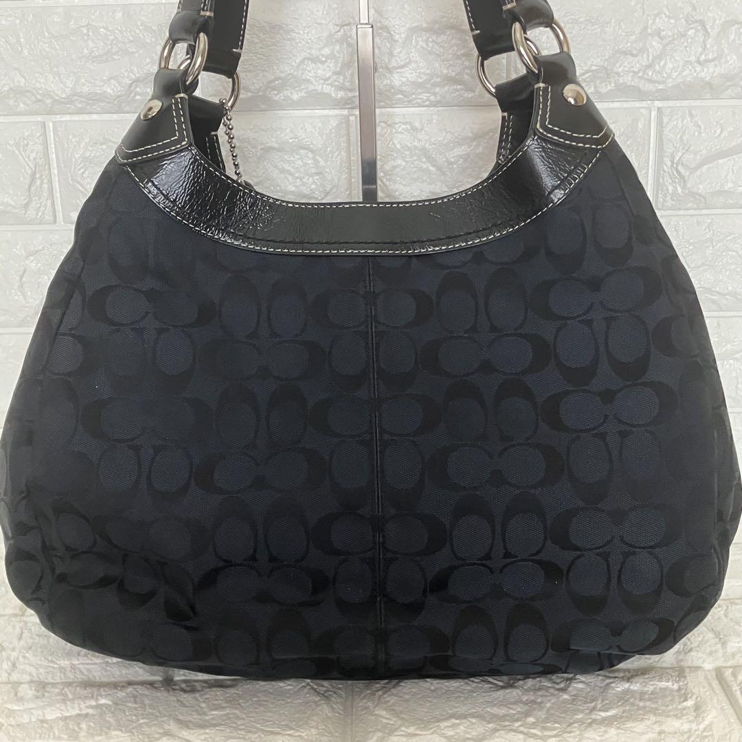 COACH コーチ　ハンドバッグ　ワンショルダーバッグ　ブラック
