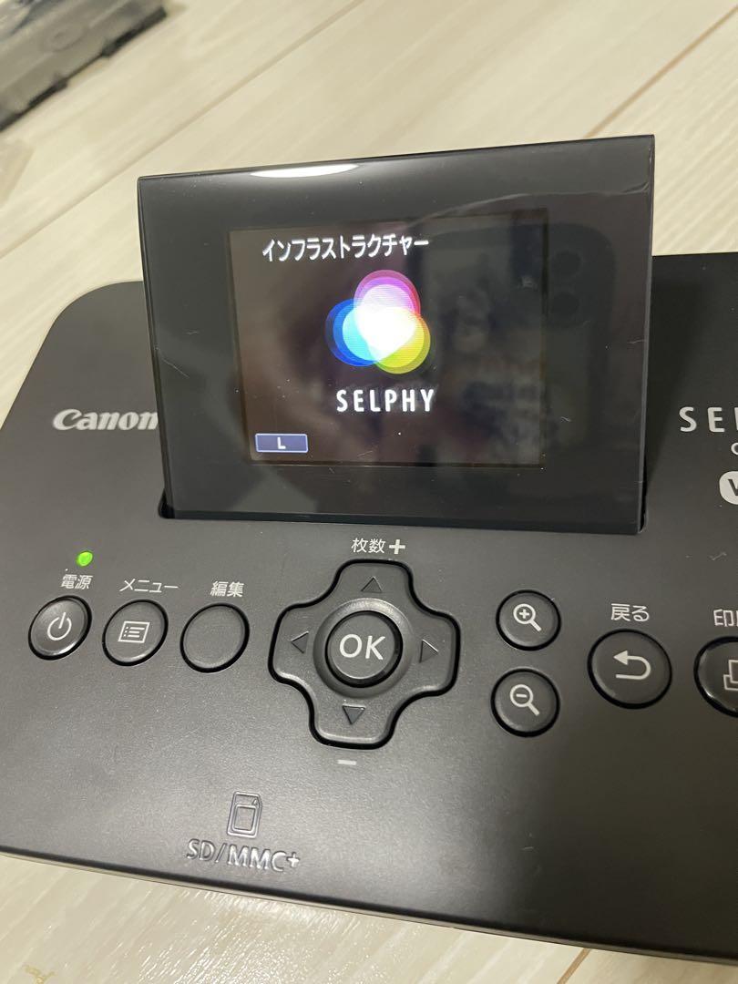 中古Canon SELPHY CP900 Wi-Fiフォトプリンター ブラック - メルカリ