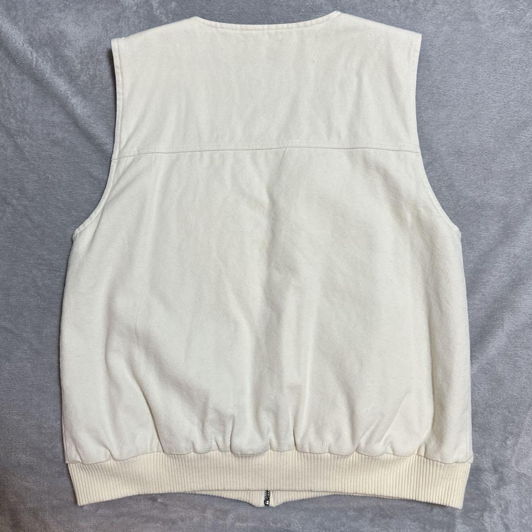 BLESS U quilting duck vest アイボリー　L