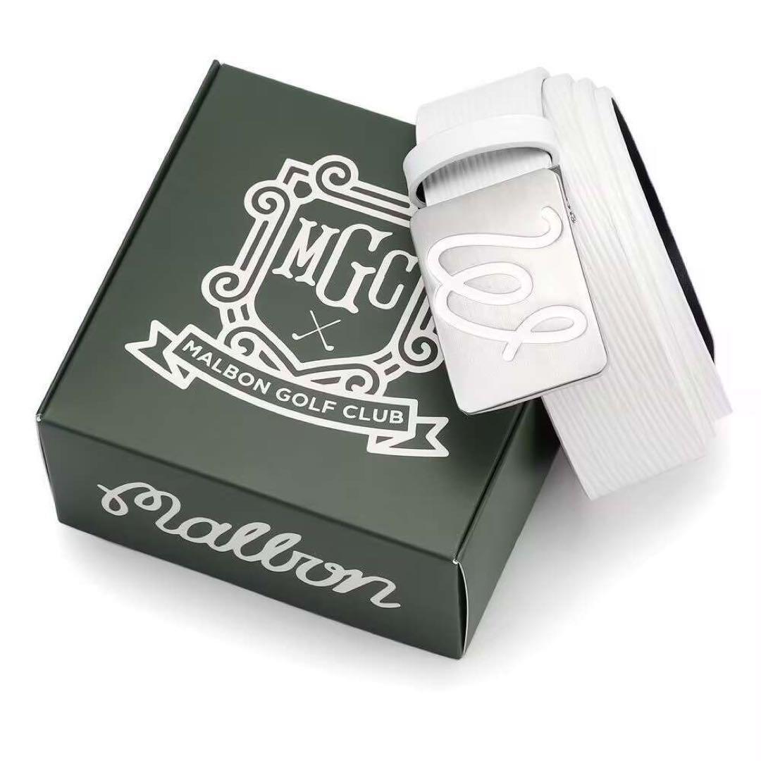 マルボンゴルフ Malbon golf メンズ ベルト ユニセックス人気