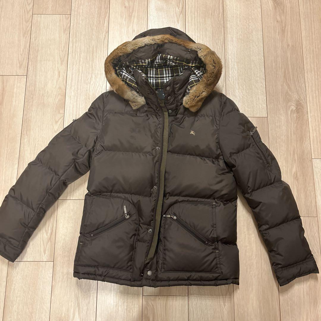 BURBERRY BLACK LABEL ダウンジャケット L ブラウン
