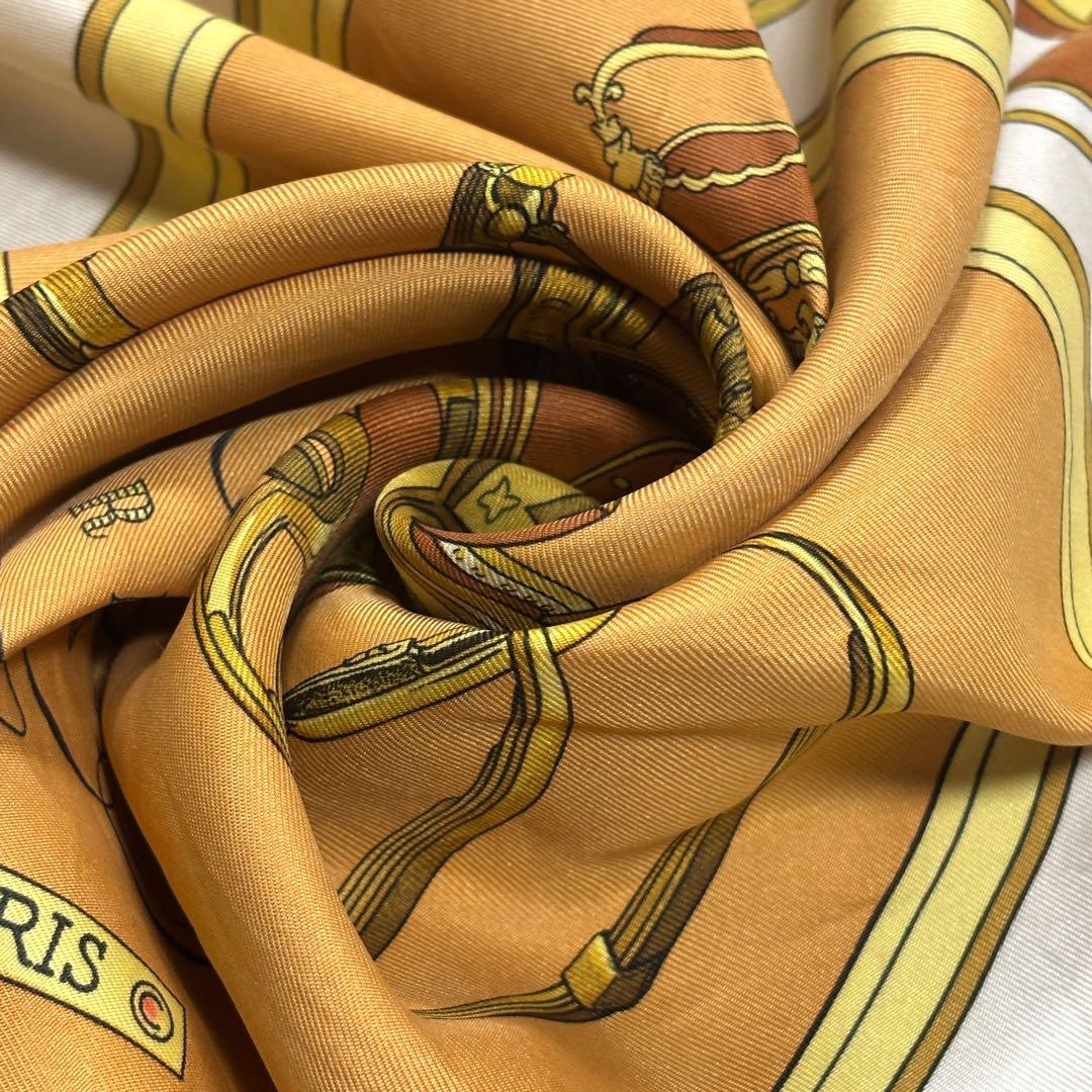 HERMES/エルメス カレ90スプリングス馬車 スカーフ i_019 HERMES/エルメス カレ90スプリングス馬車 スカーフ i_019