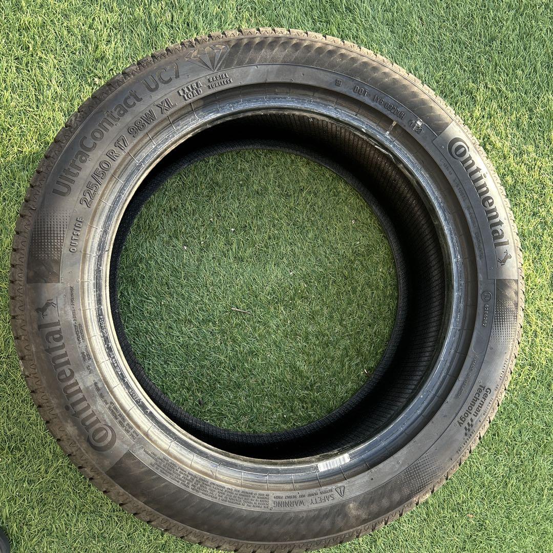 コンチネンタルタイヤ　ウルトラコンタクトUC7 225/50R17 ②