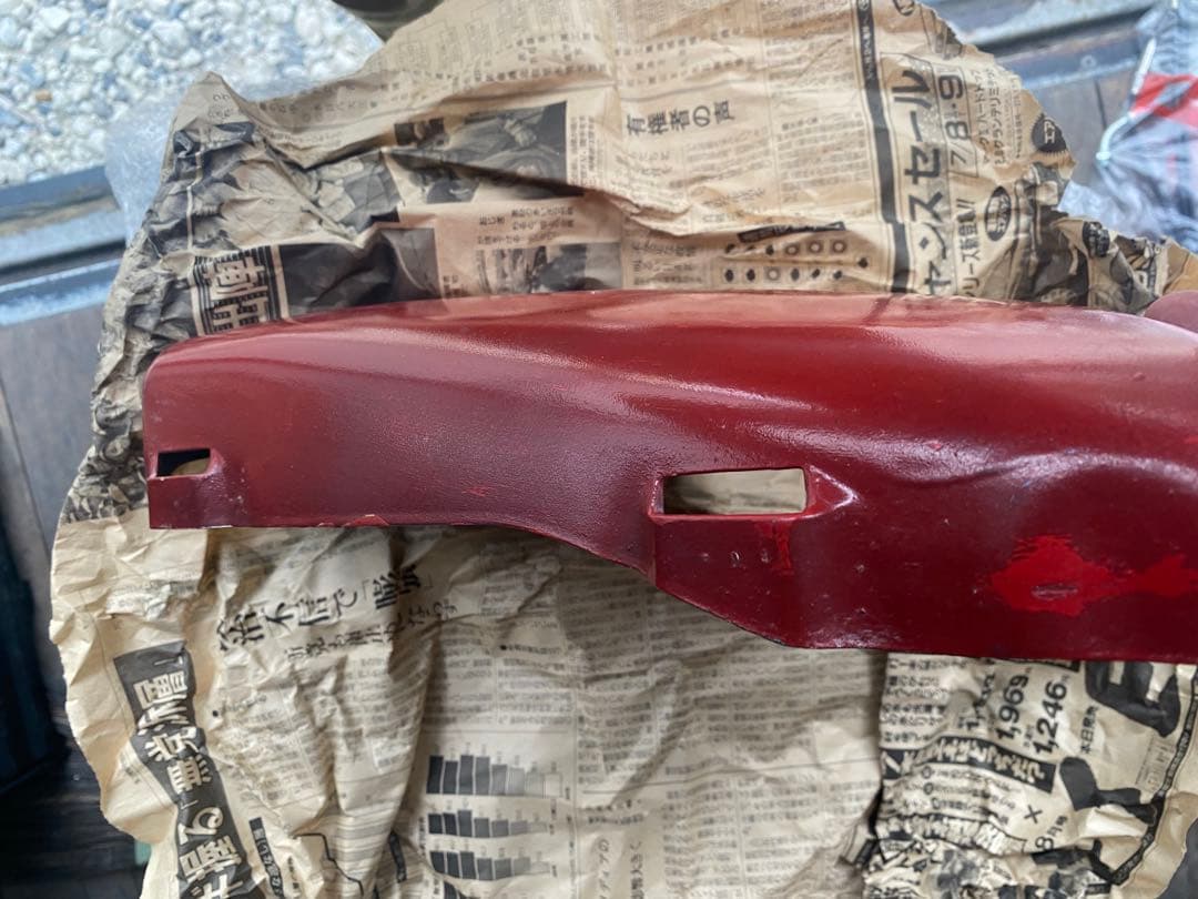 絶版品！カワサキ350ss250ss : サイドカバー