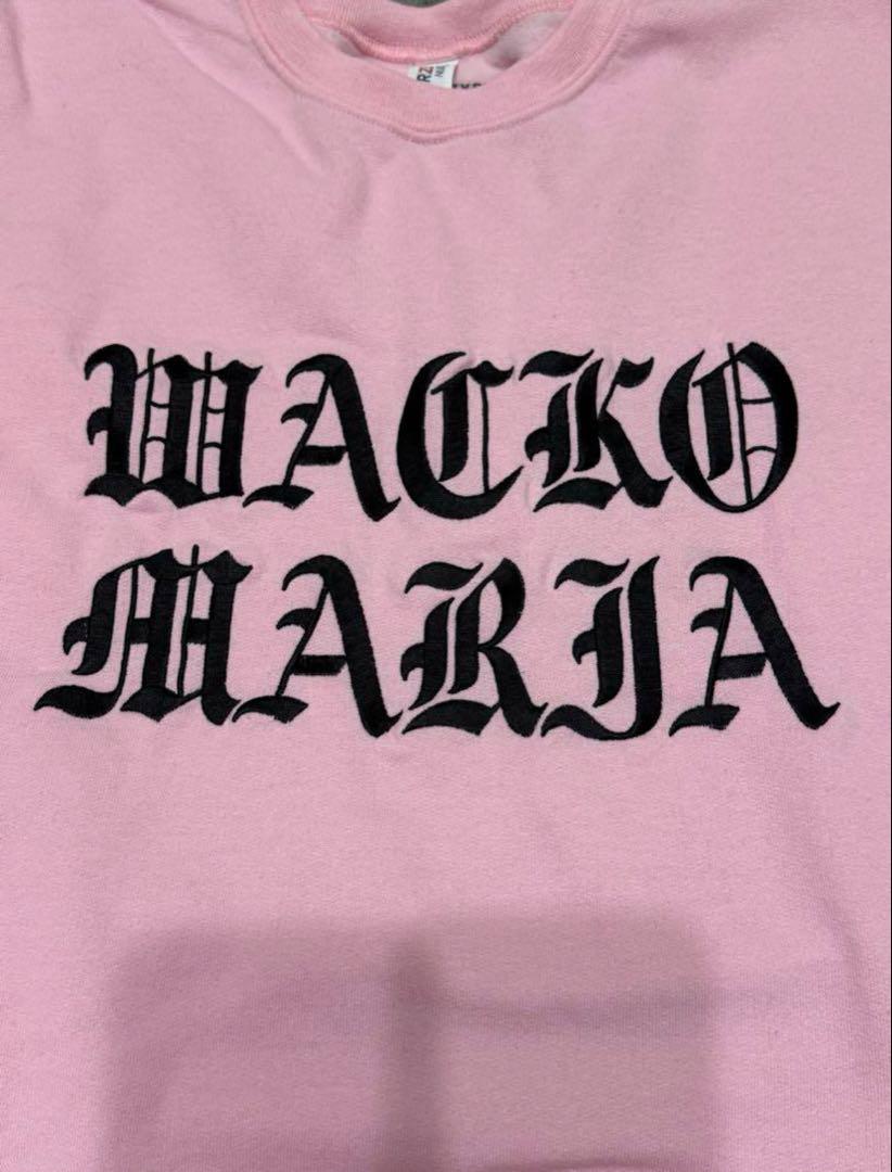 良質  ワコマリア メルカリ - ロゴ刺繍 ピンク MARIA WACKO トップス