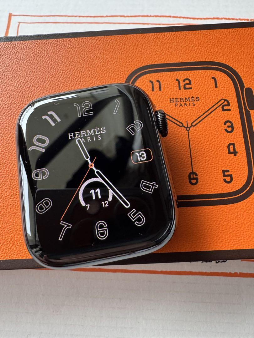 Apple Watch Hermes Series9 45mm スペースブラック