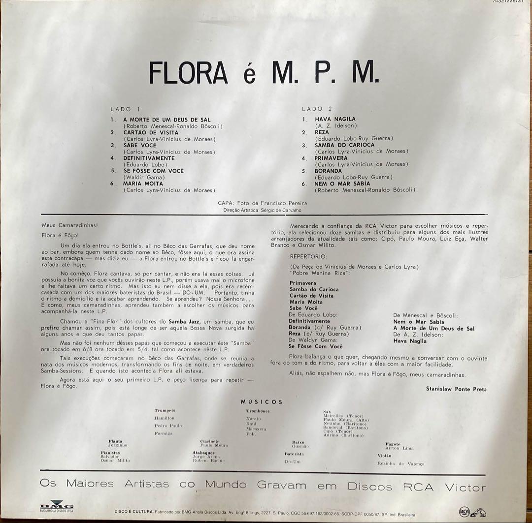 FLORA PURIM - Flora é m.p.m.