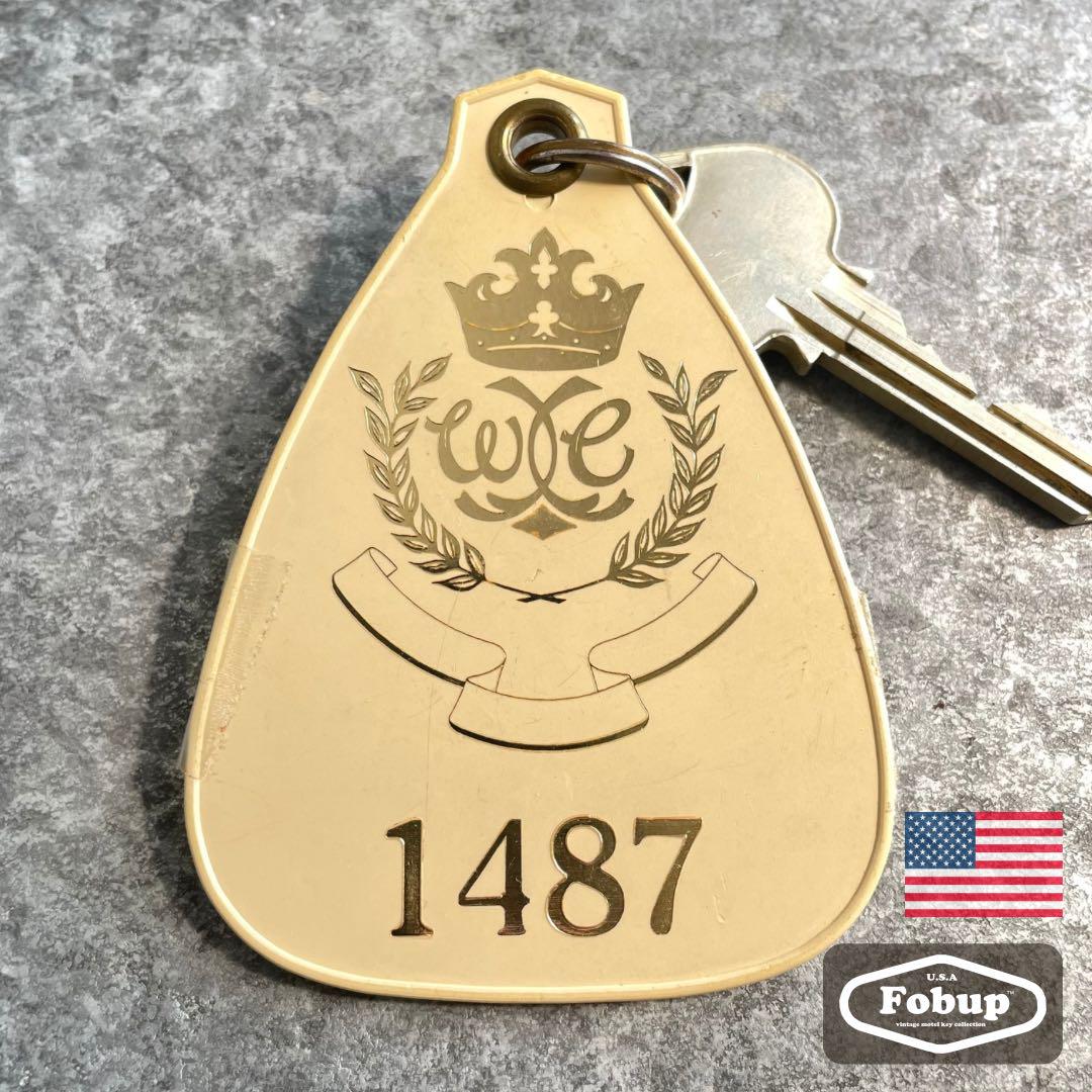 アメリカUSAヴィンテージ 当時物 モーテル ホテルキー No.1808 カナダ アメリカUSAヴィンテージ 当時物 モーテル ホテルキー No.1808