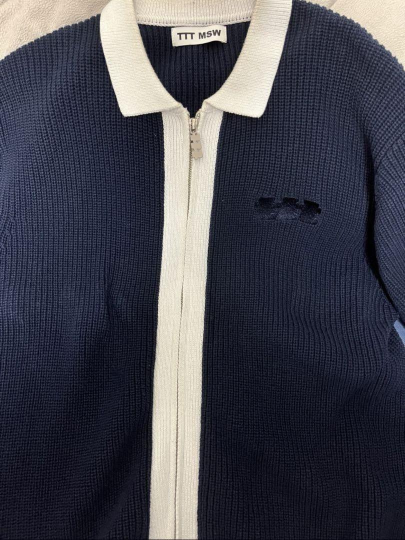 トップス TTT MSW New Standard Zip Up Cardigan