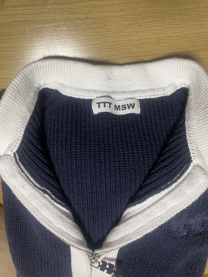 トップス TTT MSW New Standard Zip Up Cardigan
