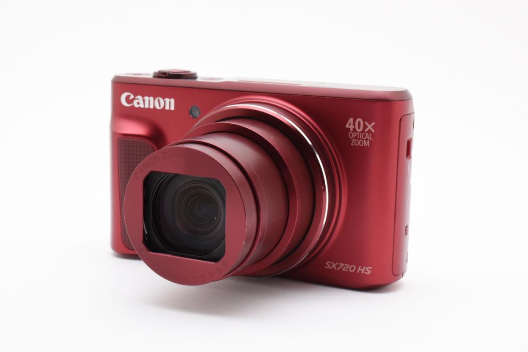 美品 キャノン Canon PowerShot SX720 HS レッド 917