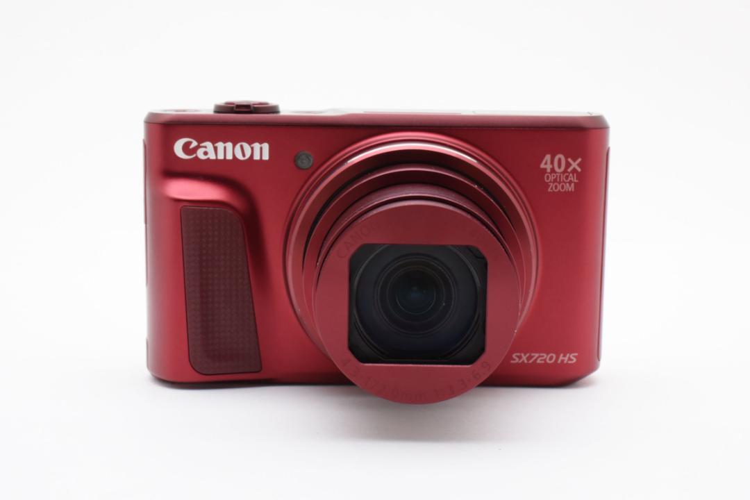 美品 キャノン Canon PowerShot SX720 HS レッド 917