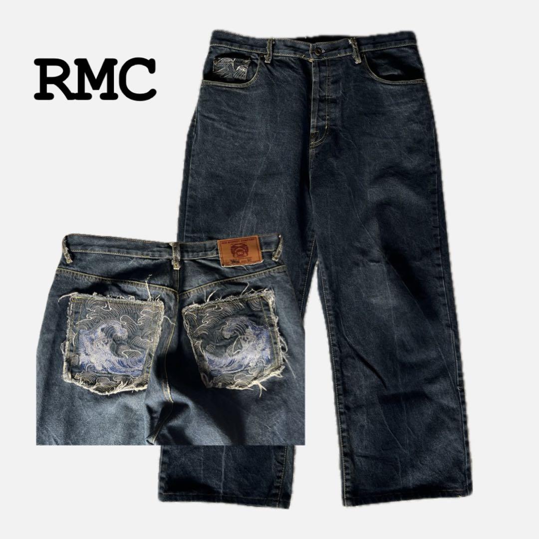 美品　Red Monkey Company（RMC） ジーンズ　和柄　刺繍