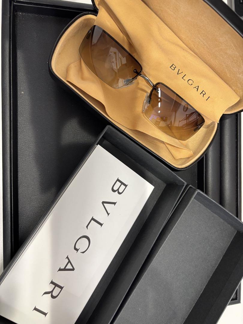 BVLGARI レディースサングラス ケース/クロス付き BVLGARI ブラウン サングラス ケース付き - メルカリ