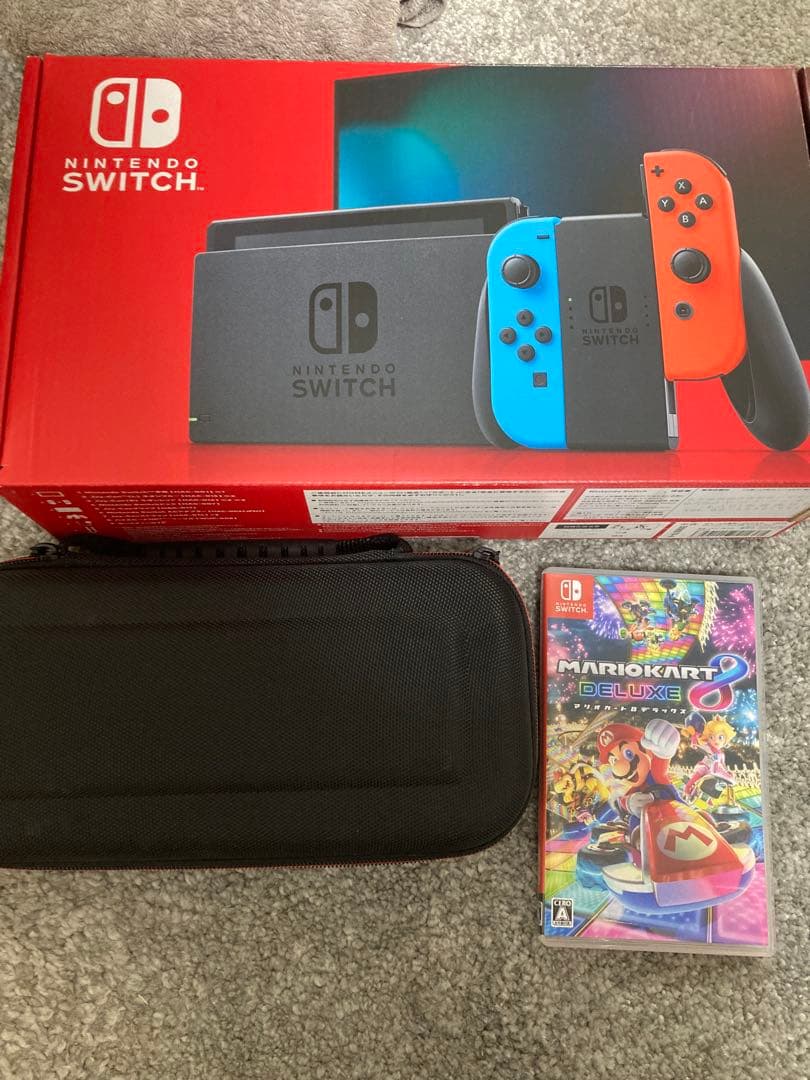 Nintendo Switch本体 完備 マリオカート8任天堂