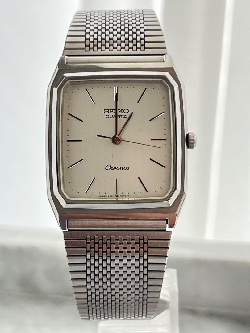 【電池交換済み】SEIKO Chronos QZ クロノス　人気モデル