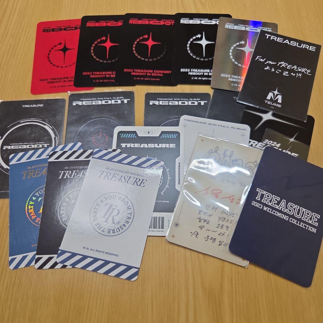 TREASURE　トレカ　準備中