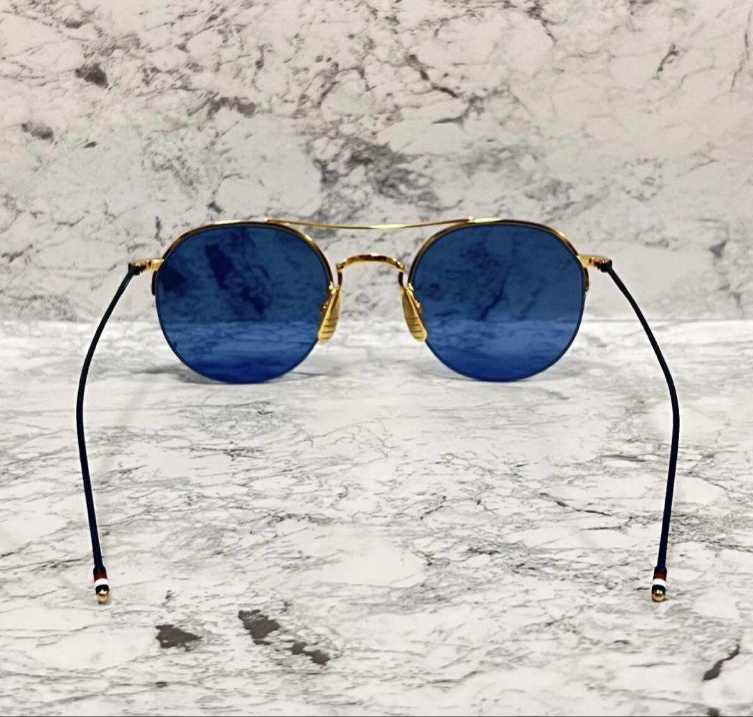 美品☆THOM BROWNE サングラス TB-903-B-T／トムフォード