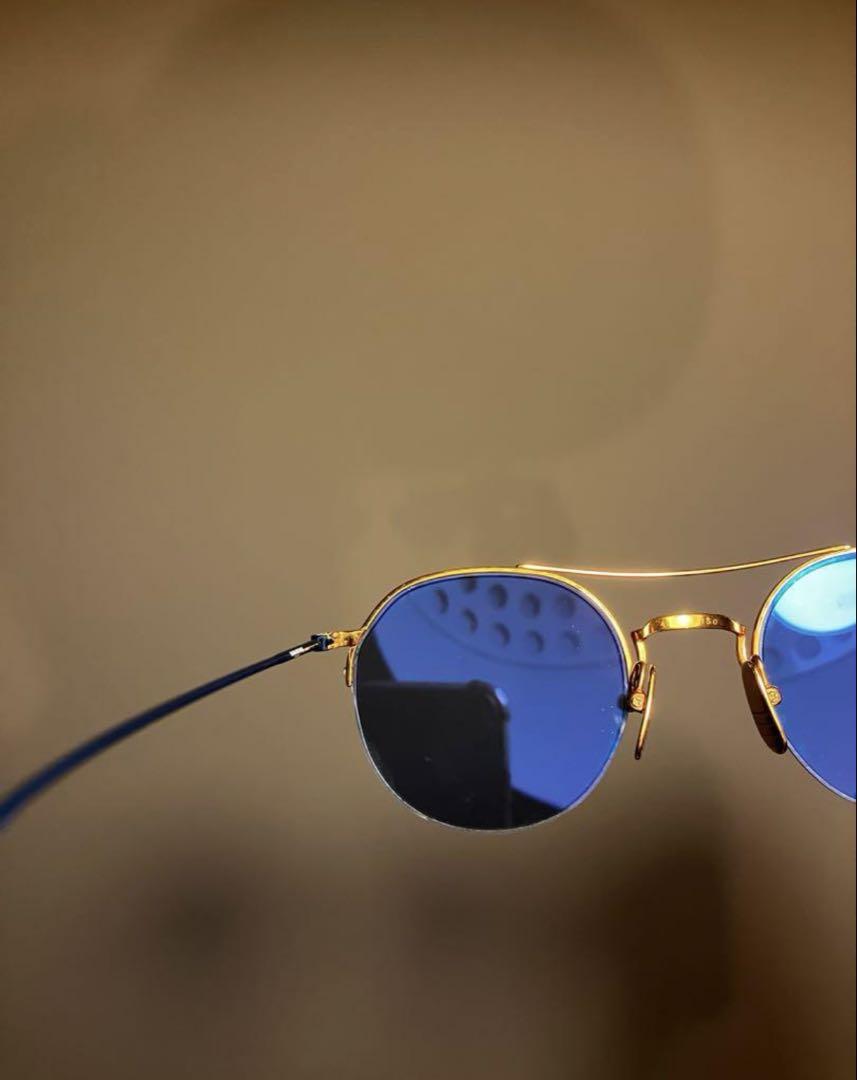 美品☆THOM BROWNE サングラス TB-903-B-T／トムフォード