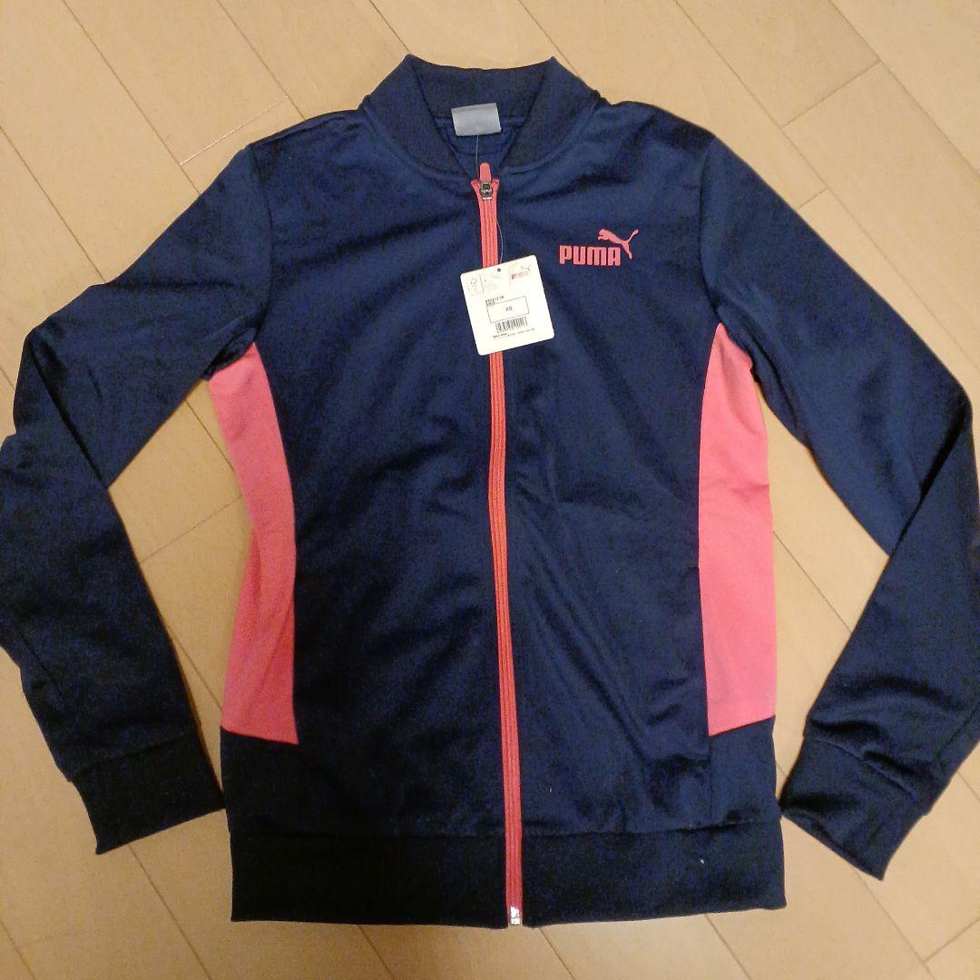 PUMA ネイビー/ピンク ジャージ XS 上下セット ジャージ